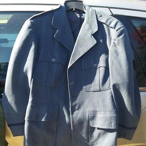 Blue Air Force Men's Jacket
